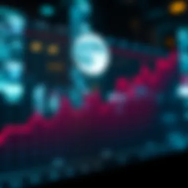 Graph showing cryptocurrency market trends influenced by Luna