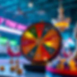 Conceptual representation of free spin bonuses in online gaming